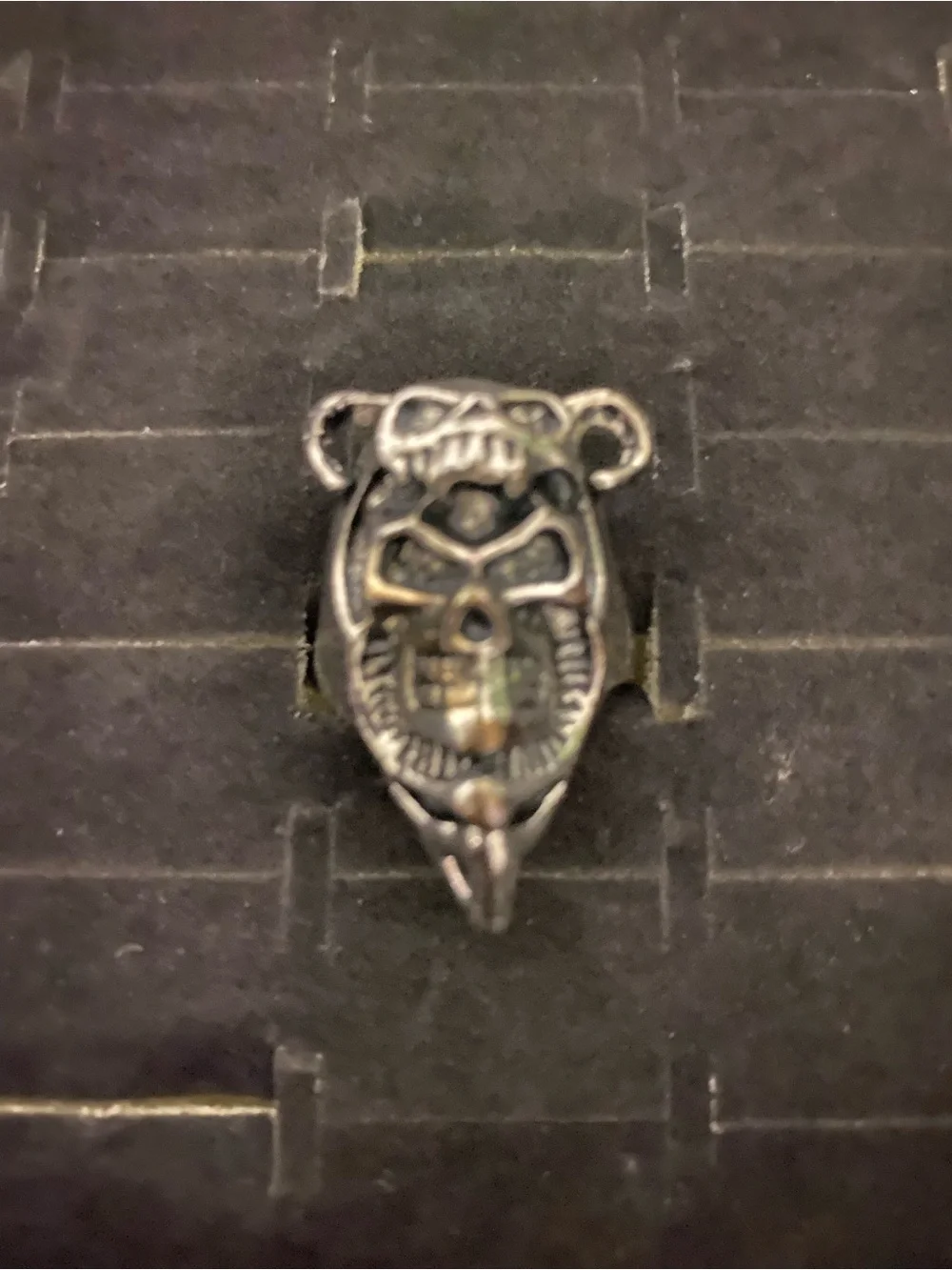 Men's Biker Ring